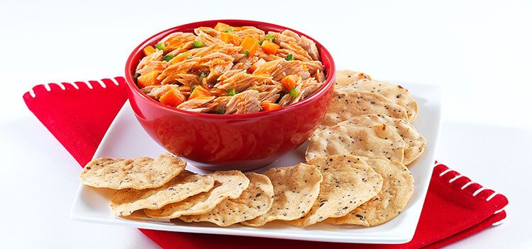 Atún con vegetales 10 kg caja plástica