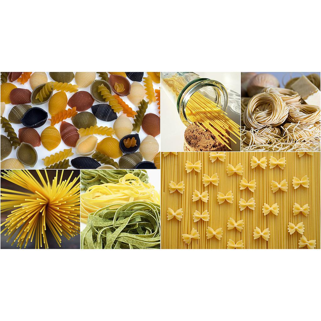 Pastas Varias 5 Kg caja plástica