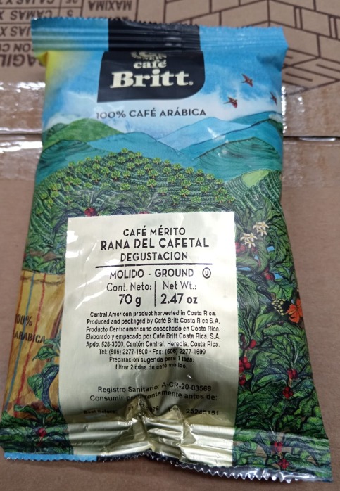 Café en polvo Britt 7,85kg 