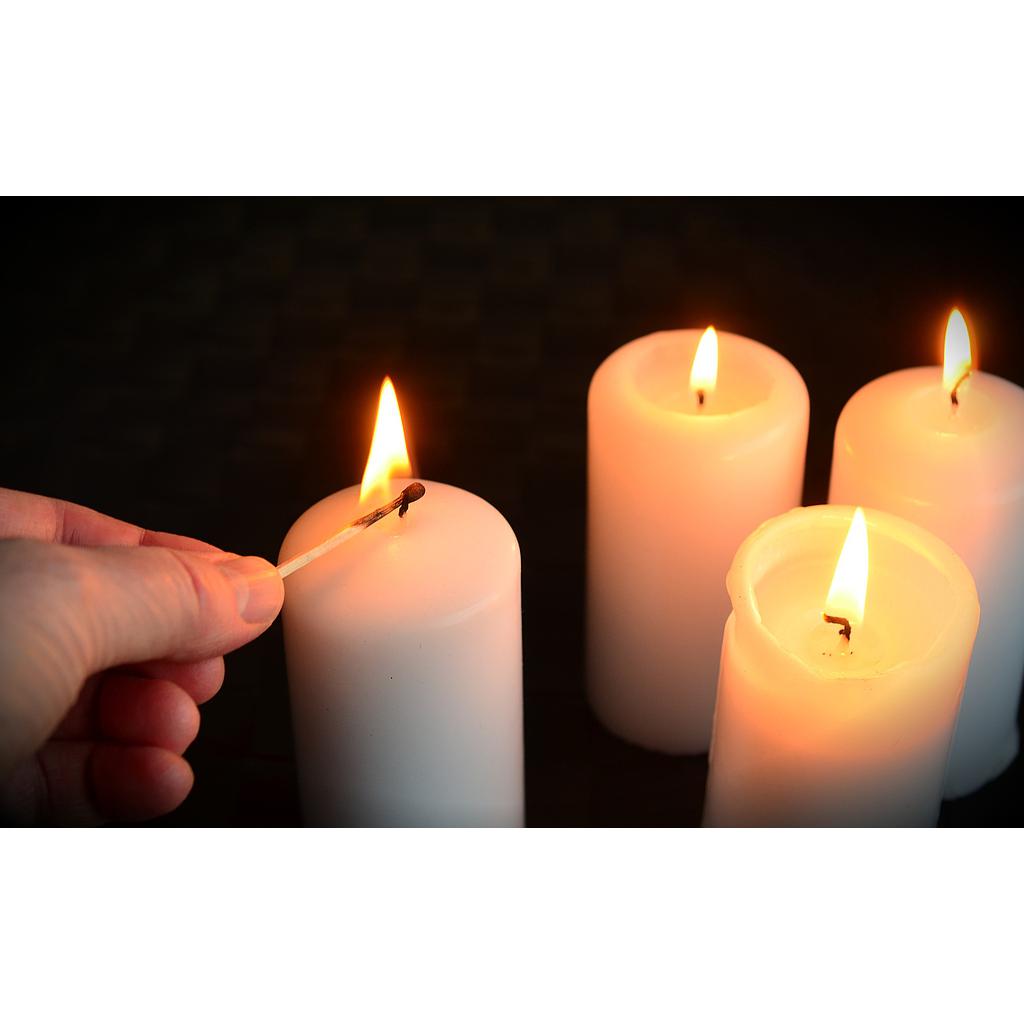 Candelas varias 20 Uds paquete